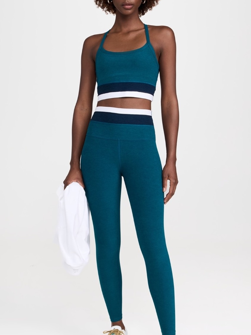 Beyond Yoga Spacedye Horizon Colorblock Tank & Leggings
